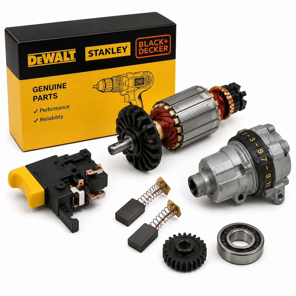 DeWalt, Black&Decker,STANLEY 